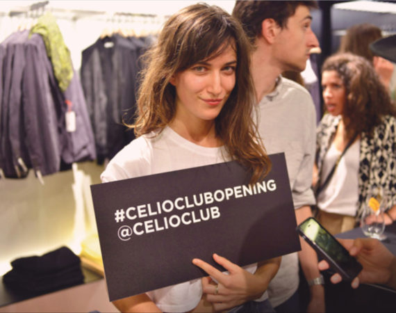 CELIO CLUB PARIS OPENING